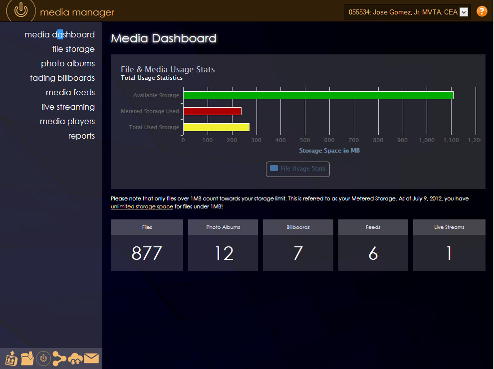 DonorPanel Media Manager